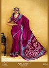 Pure Ajrakh 027 By Rajtex Modal Satin Ajrakh Print Saree